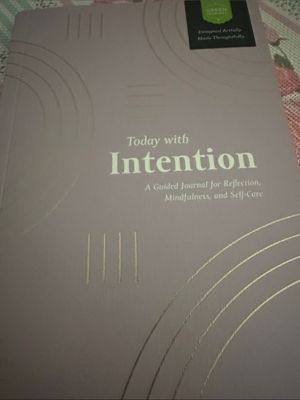 Today With Intention Guided Journal - Lilac Cover NWT